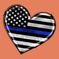 American Thin Blue Line Flag Classic Tee | Teevron
