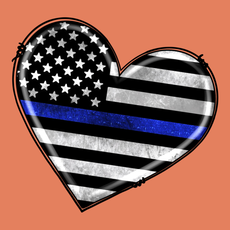 American Thin Blue Line Flag Classic Tee by Artiststas | Teevron