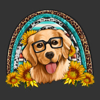 golden retriever rainbow | Teevron