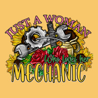 Just A Woman Who Loves Her Mechanic Vintage Hoodie | Teevron