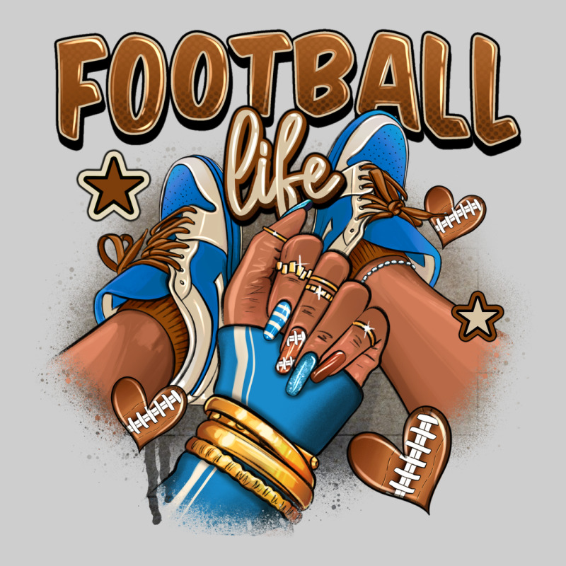 Football Life Afro Girl Sneakers Premium Tee by RanaPortraitStore | Teevron