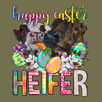 Happy Easter Heifer Vintage Hoodie | Teevron