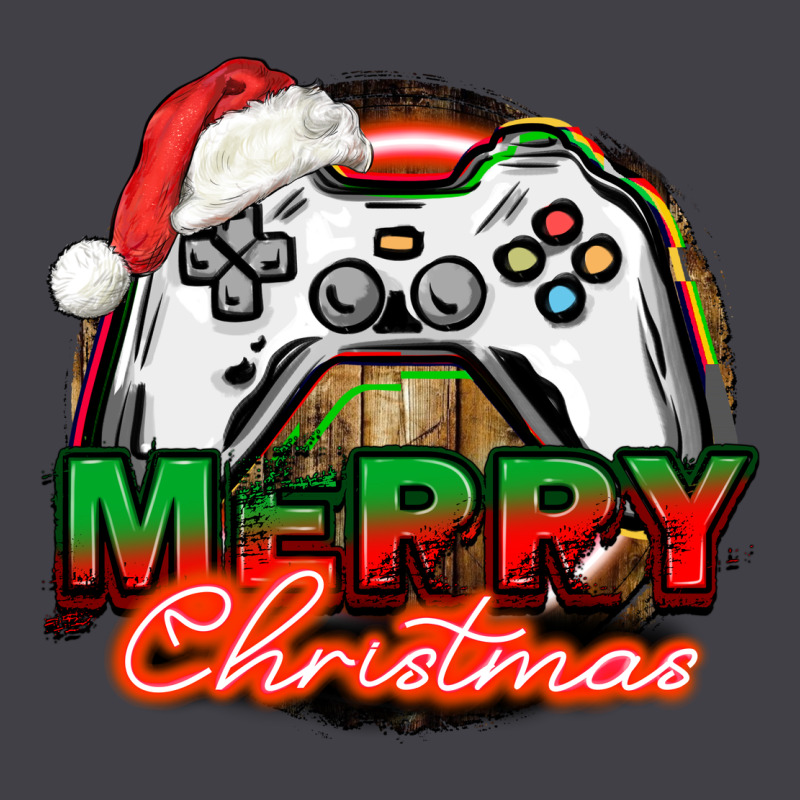 Gamer Merry Christmas Heavyweight Hoodie by NancyCooperArtShop | Teevron