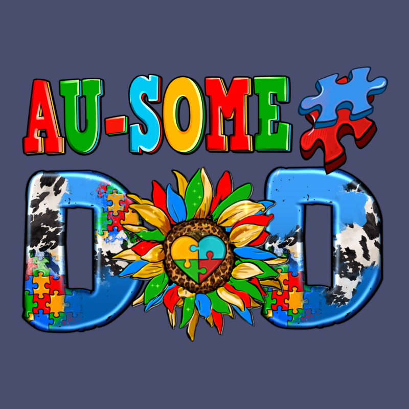 Ausome Autism Dad Vintage Tee by AdoDesignShop | Teevron