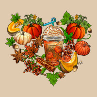 Fall Pumpkin Heart Heavyweight Sweatshirt | Teevron