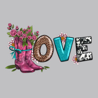 Valentines Day Love And Boots Long Sleeve Tee | Teevron