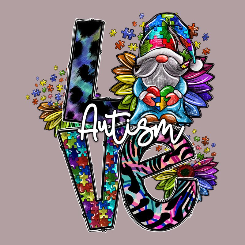 Love Autism Vintage Hoodie by SublimationCraftShop | Teevron