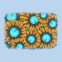 Sunflower Gemstone Background Classic Tee | Teevron