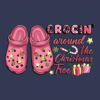 Pink Christmas Crocin' Around The Christmas Tree Heavyweight Hoodie | Teevron