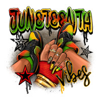Juneteenth vibes black girl sneakers | Teevron