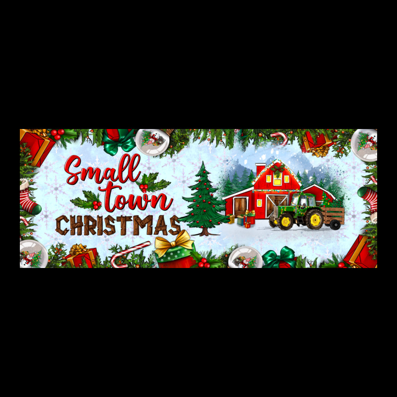 Small Town Christmas Urban Heavy Tee by BundleAndBundleShop | Teevron