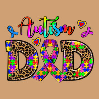 Rainbow Colors Autism Dad Vintage Tee | Teevron