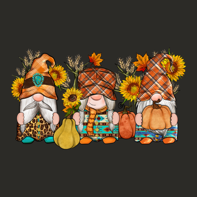 Fall Gnomes Pumpkin Sunflowers Heavy Core Tee by Artiststas | Teevron