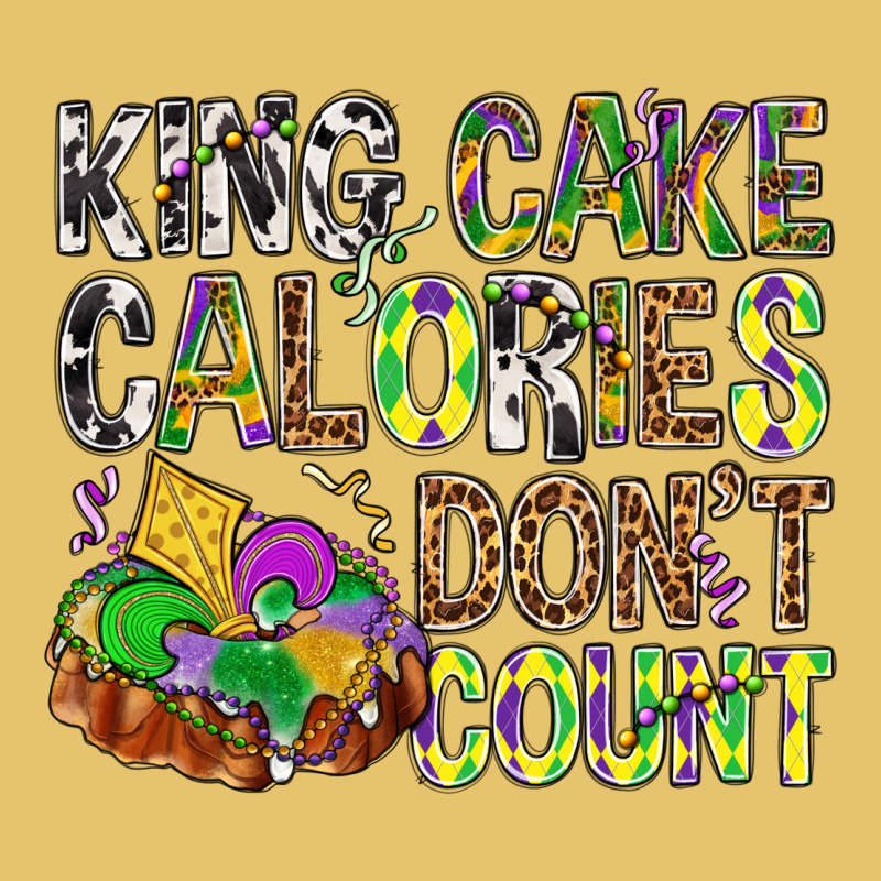 King Cake Calories Don't Count Mardi Gras Premium Sweatshirt by BundleAndBundleShop | Teevron