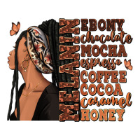 Melanin many shades of brown afro woman | Teevron