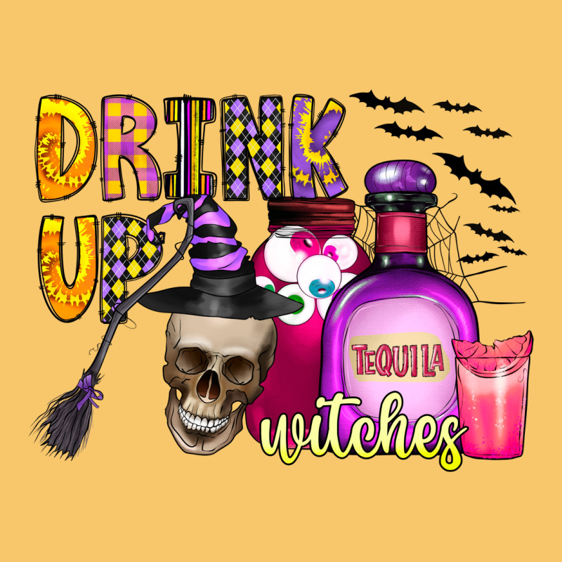 Drink Up Witches Vintage Hoodie by CowhideDigitalArt | Teevron