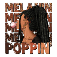 Melanin poppin' afro woman | Teevron