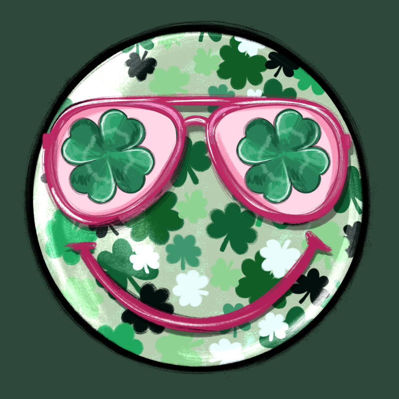 St Patrick's Smiley Zipper Hoodie by MaliasSmallBusiness | Teevron
