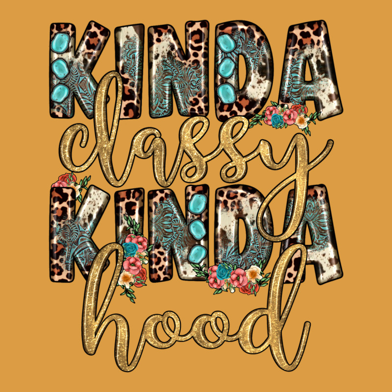 Kinda Classy Kinda Hood Urban Heavy Tee by JahusDesignShop | Teevron