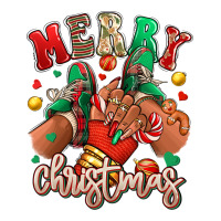 Merry Christmas black girl sneakers | Teevron