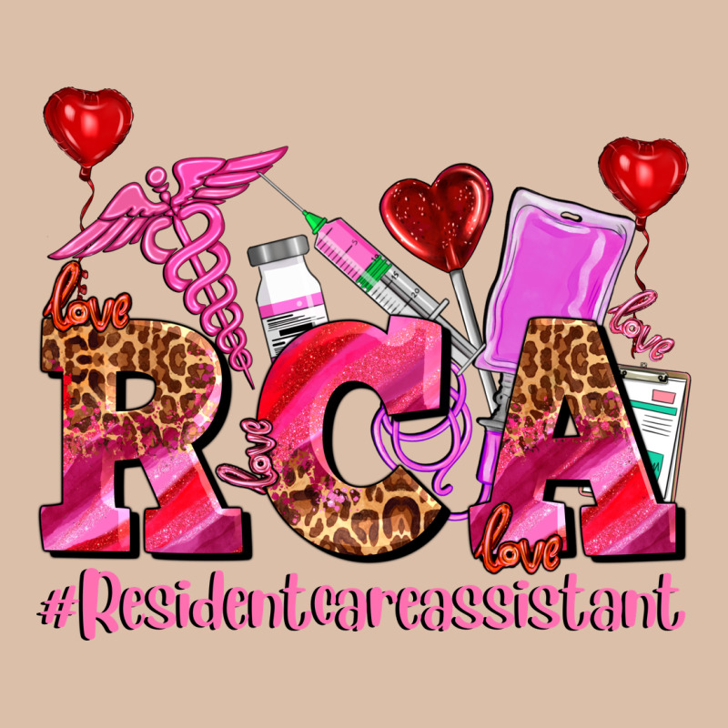 Valentines Day Rca Resident Care Assistant Urban Heavy Tee by AdoDesignShop | Teevron