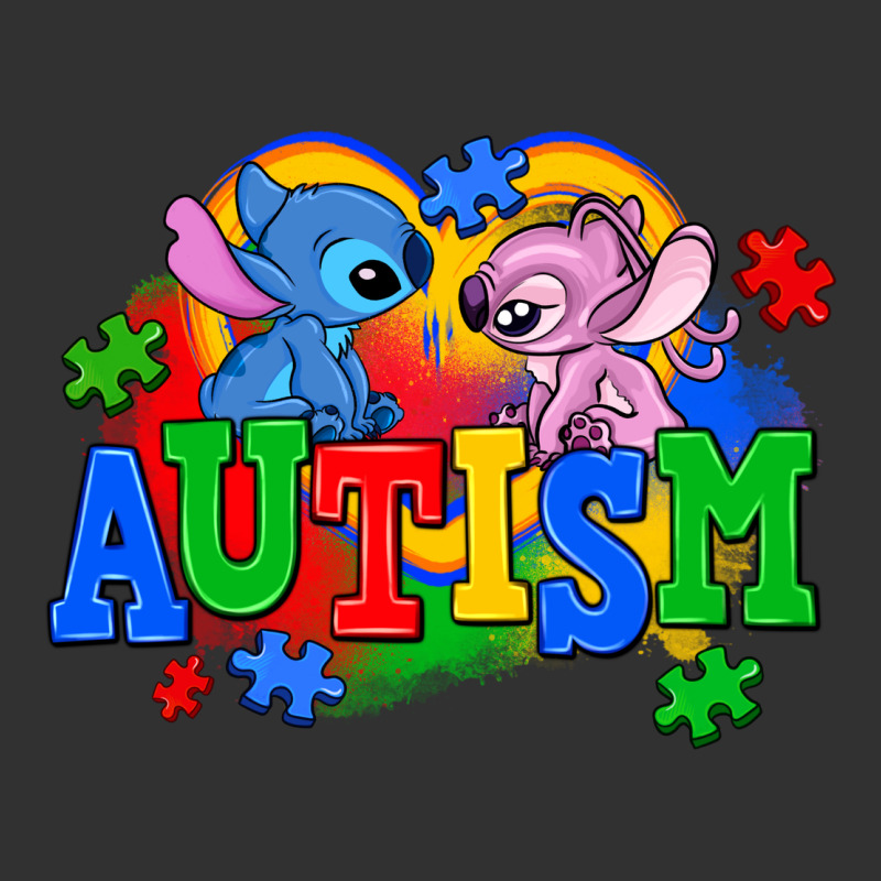 Autism Stitch With Lilo Urban Heavy Tee by AdoDesignShop | Teevron