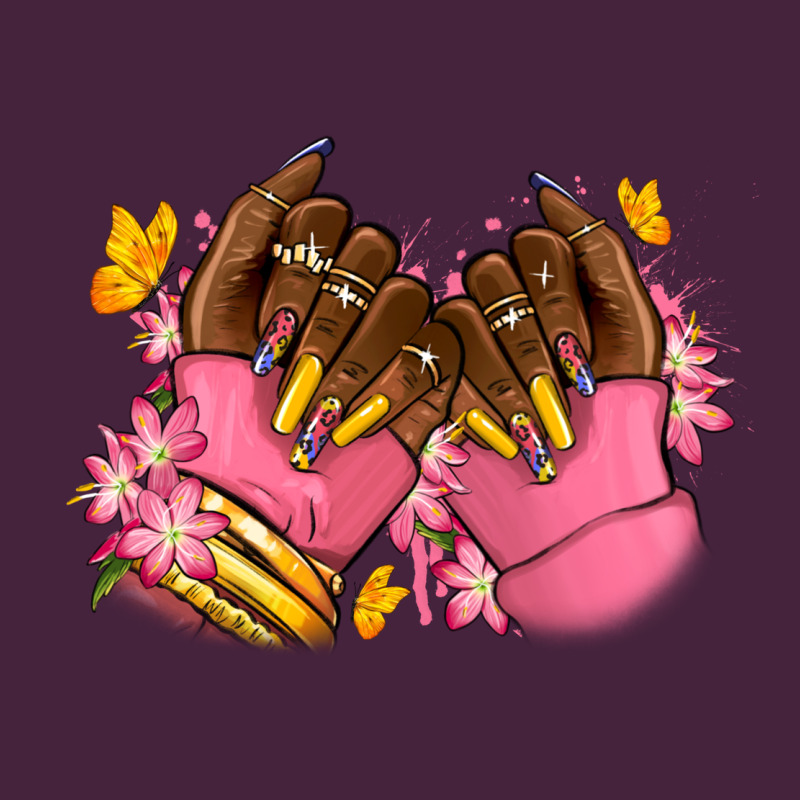 Pink Afro Nails Premium Tee by RanaPortraitStore | Teevron