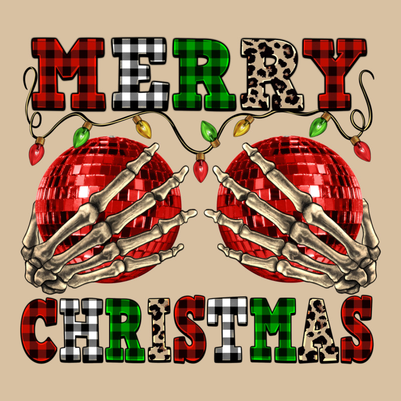 Merry Christmas Skeleton Hands Boobs Heavyweight Hoodie by NancyCooperArtShop | Teevron