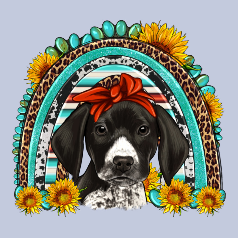 German Shorthaired Pointer Western Rainbow Long Sleeve Tee by Artiststas | Teevron