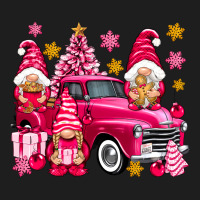 Pink Christmas Gnomes Truck Heavyweight Hoodie | Teevron
