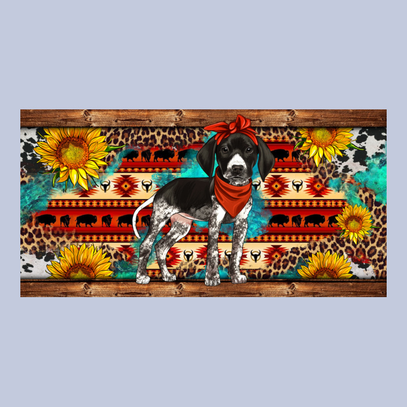 German Shorthaired Pointer License Plate Long Sleeve Tee by Artiststas | Teevron