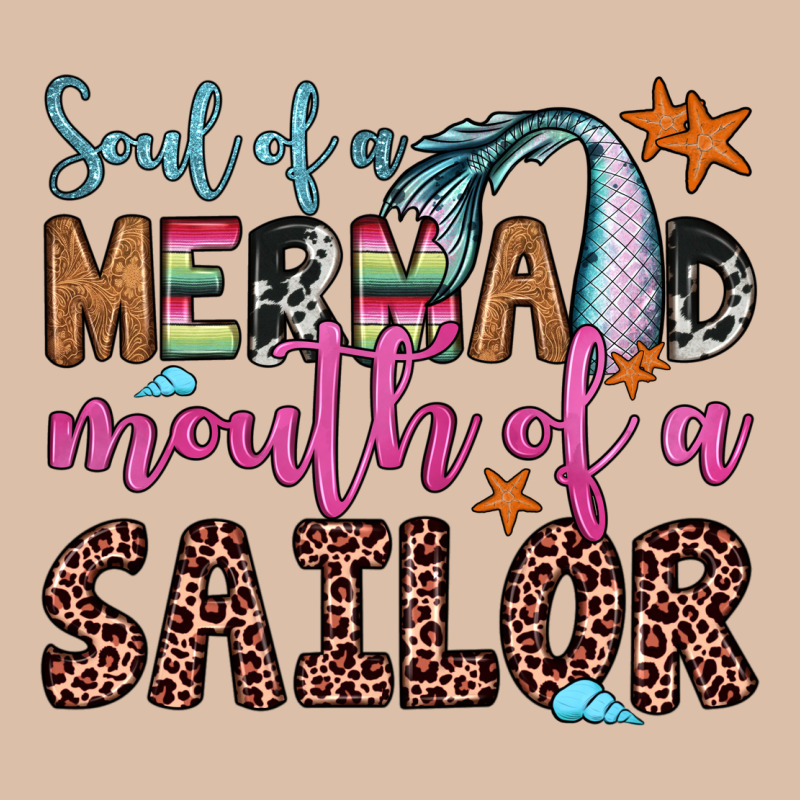 Soul Of A Mermaid Mouth Of A Sailor Urban Heavy Tee by JahusDesignShop | Teevron