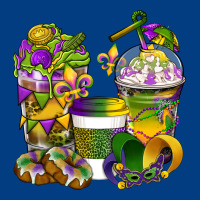 Mardi Gras Coffee Cups Premium Sweatshirt | Teevron