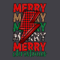 Merry Christmas Lightning Bolt Heavyweight Hoodie | Teevron