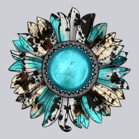 Western Sunflower Gemstone Classic Tee | Teevron