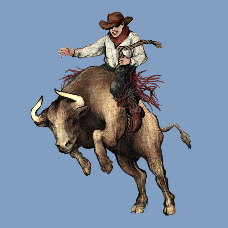 Cowboy Bull Rodeo Urban Hoodie by HowdyJamesFarm | Teevron