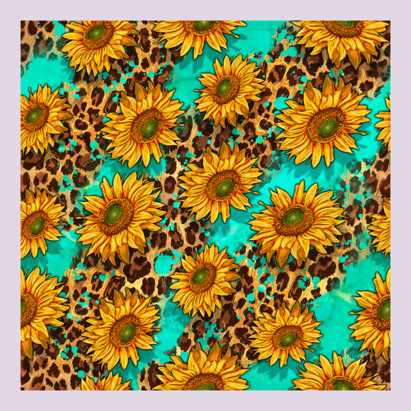 Sunflowers And Leopard Western Seamless Pattern Classic Tee by BundleAndBundleShop | Teevron