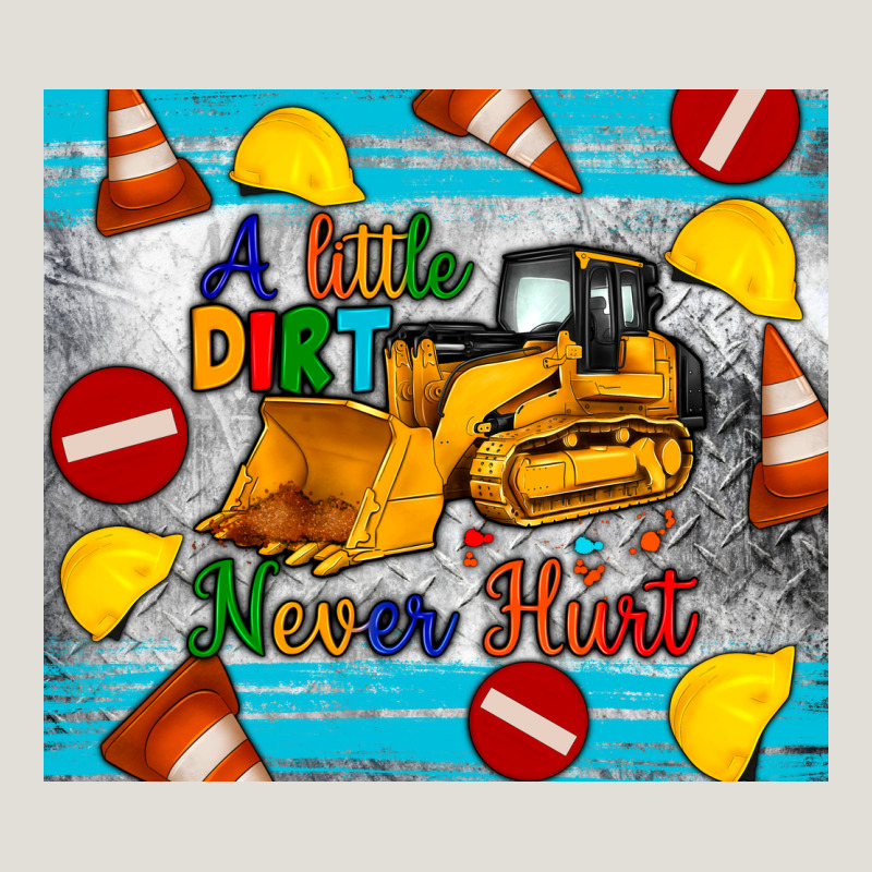 A Little Dirt Never Hurt Tumbler Heavy Core Tee by Artiststas | Teevron