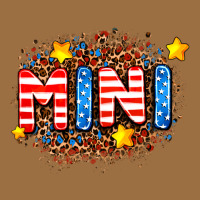 Usa Mini  Leopard Background Vintage Tee | Teevron