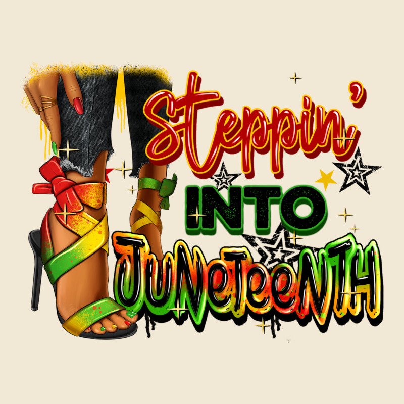 Steppin' Into Juneteenth Black Fashion Girl Premium Tee by RanaPortraitStore | Teevron