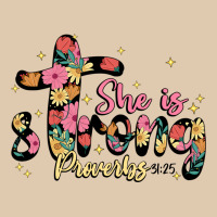 She Is Strong Proverbs 31 25 Heavyweight Sweatshirt | Teevron