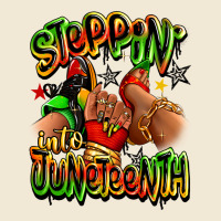 Steppin' Into Juneteenth Sneaker And Heel Afro Wom Premium Tee | Teevron