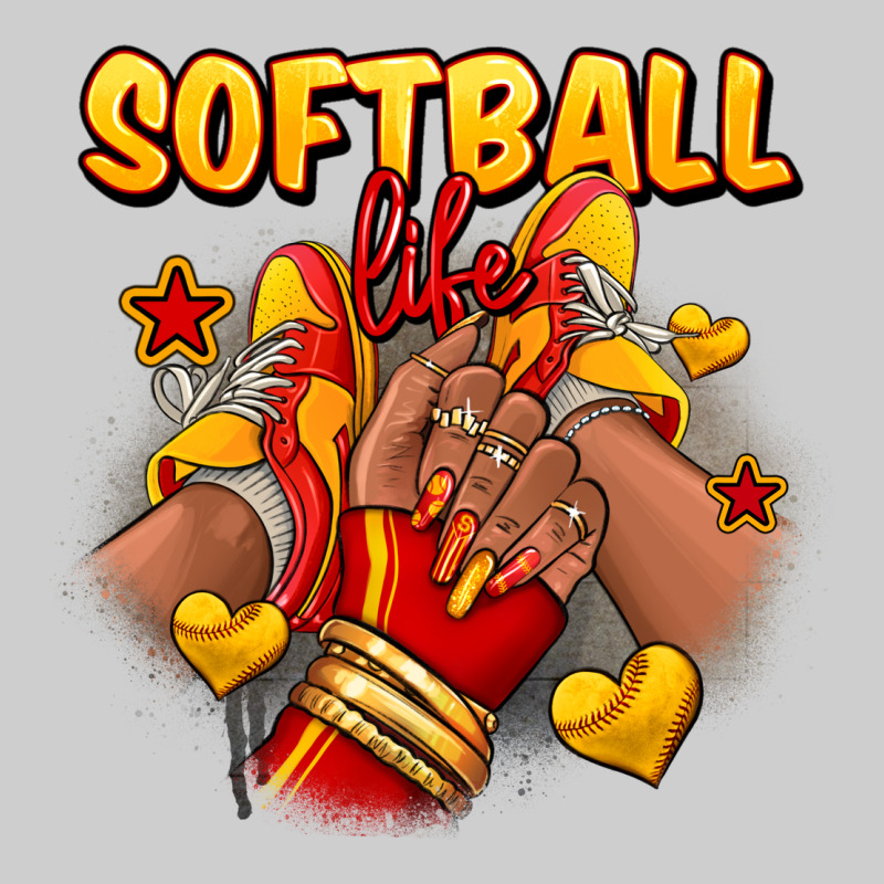 Softball Life Afro Girl Sneakers Premium Tee by RanaPortraitStore | Teevron