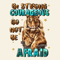 Be Strong And Courageous Vintage Tee | Teevron