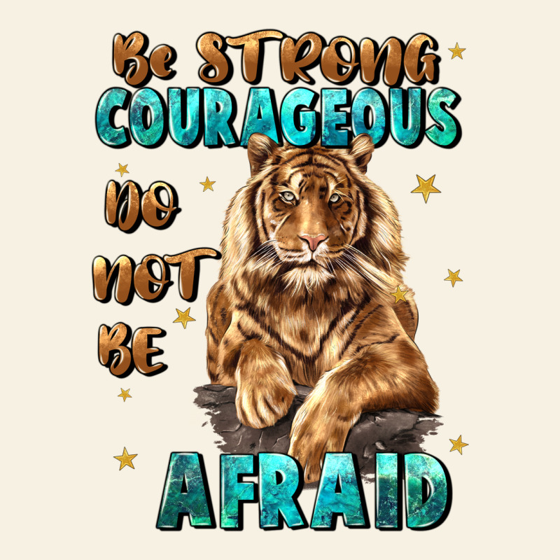 Be Strong And Courageous Vintage Tee by JahusDesignShop | Teevron