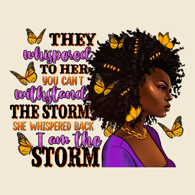 They Whispered To Her Afro Woman Premium Tee by RanaPortraitStore | Teevron