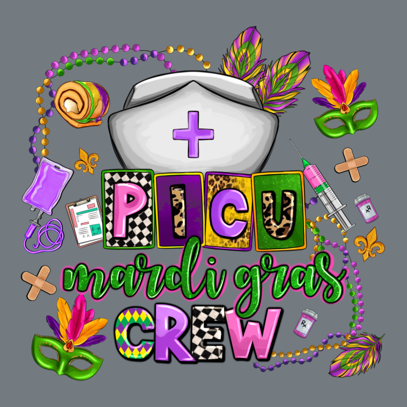 Picu Mardi Gras Crew Heavyweight Sweatshirt by AdoDesignShop | Teevron