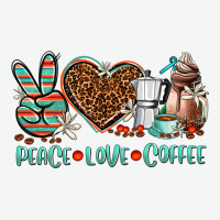 Peace Love Coffee Urban Heavy Tee | Teevron