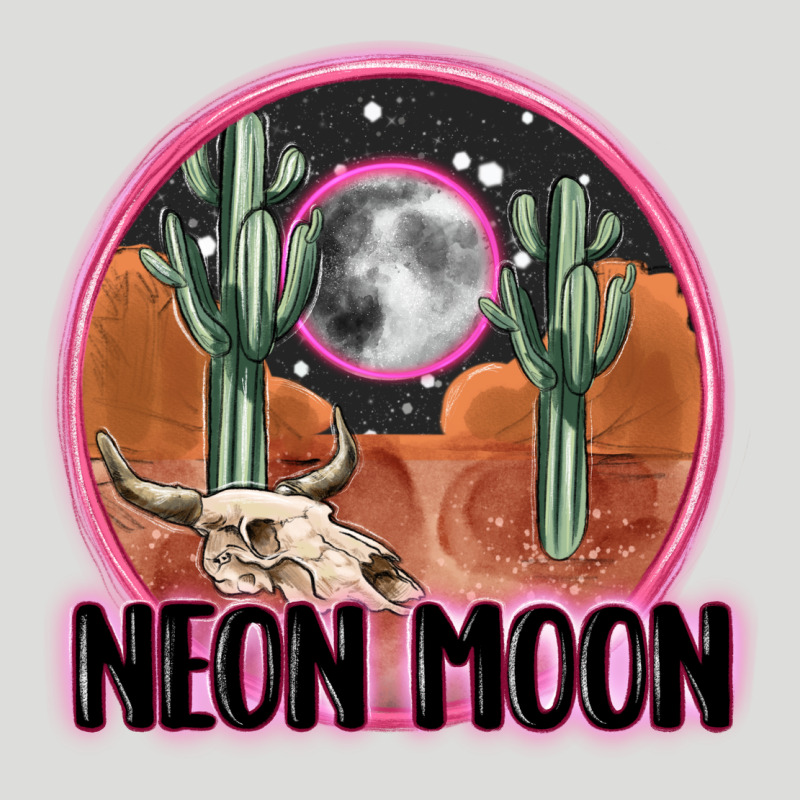 Neon Moon Zipper Hoodie by MaliasSmallBusiness | Teevron