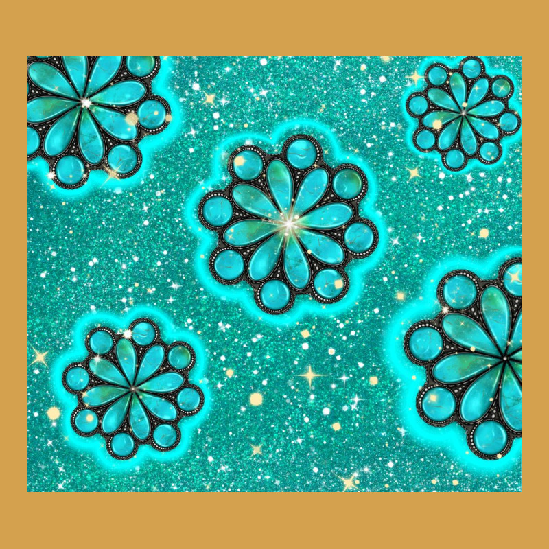 Glitter Turquoise Urban Hoodie by TumblerDesignByShophia | Teevron